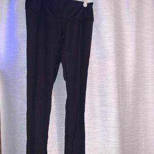 High waisted black leggings